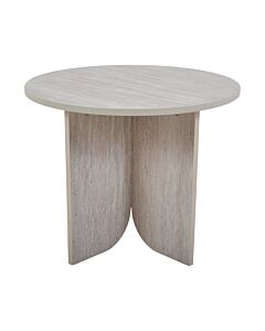 ΤΡΑΠΕΖΙ ΞΥΛΙΝΟ ΜΕ ΟΨΗ ΦΥΣΙΚΗΣ ΠΕΤΡΑΣ 50x50x40cm