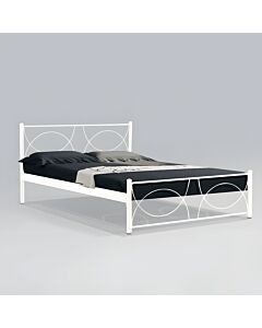 ΚΡΕΒΑΤΙ ΣΙΔΕΡΕΝΙΟ ΜΠΕΖ WILLIAM 90x200cm