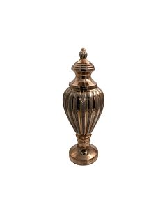 ΓΥΑΛΙΝΟ ΒΑΖΟ FL7544 COPPER ΧΡΩΜΑ 20x55cm