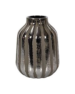 ΚΕΡΑΜΙΚΟ ΒΑΖΟ FL134002 ΑΣΗΜΙ-SAND 21x27cm