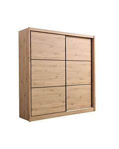 ΝΤΟΥΛΑΠΑ NAVARA 215 ΑRTISAN OAK 213x60x215,5cm