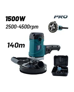 BORMANN PRO BCG1500 ΤΡΙΒΕΙΟ ΔΟΜΙΚΩΝ ΥΛΙΚΩΝ 1500W,2500-4500rpm, Φ140MM