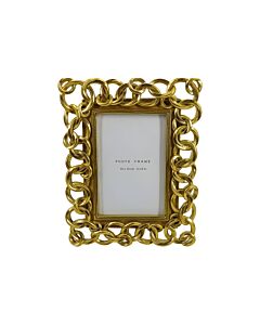 ΚΟΡΝΙΖΑ FL23280 ΧΡΥΣΟ ΧΡΩΜΑ 19x2x24cm 10x15cm