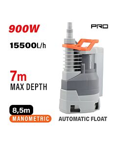 NAKAYAMA PRO NP1080 ΑΝΤΛΙΑ ΑΚΑΘΑΡΤΩΝ ΕΝΣΩΜΑΤΩΜΕΝΟ ΦΛΟΤΕΡ 900W