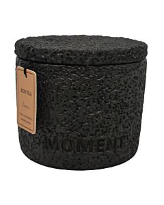 ΑΡΩΜΑΤΙΚΟ ΚΕΡΙ ZEN TEA ΣΕ ΤΣΙΜΕΝΤΕΝΙΟ ΔΟΧΕΙΟ ΜΕ ΚΑΠΑΚΙ 8,8x8,8x8,4cm