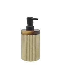 DISPENSER ΠΟΛΥΕΣΤΕΡΙΚΟ ΜΠΕΖ ΜΕ ΞΥΛΟ ΑΚΑΚΙΑΣ 7,9x7,9x17,5cm
