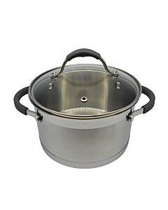 ΚΑΤΣΑΡΟΛΑ INOX (6,1L) 24cm