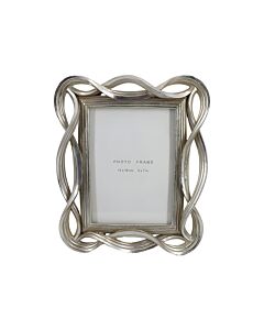 ΚΟΡΝΙΖΑ FL24180 ΑΣΗΜΙ ΧΡΩΜΑ 21x3x26cm 13x18cm