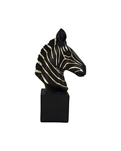 ΕΠΙΤΡΑΠΕΖΙΟ ΔΙΑΚΟΣΜΗΤΙΚΟ ZEBRA ΜΑΥΡΟ-ΧΡΥΣΟ ΧΡΩΜΑ 12,2x22x40,5cm