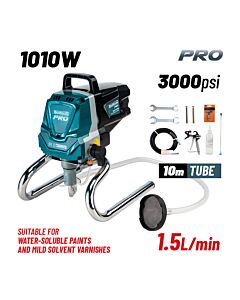 BORMANN PRO BAP7000 ΠΙΣΤΟΛΙ ΨΕΚΑΣΜΟΥ AIRLESS 1010W /MIN NOZZLE:415/515 1,5lt