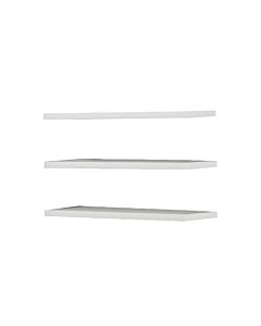 ΣΕΤ ΡΑΦΙΑ PG3 - W220 ΛΕΥΚΟ ΧΡΩΜΑ 107x45x1,6cm