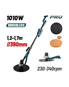 BORMANN PRO BCG1490 ΛΕΙΑΝΤΗΡΑΣ ΣΟΒΑ ΜΕ ΠΡΟΕΚΤΑΣΗ (ΤΗΛΕΣΚΟΠΙΚΟΣ),1010W, Φ390MM, ΡΥΘΜΙΖΟΜΕΝΟΣ 230-340rpm
