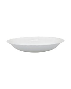 ΠΙΑΤΟ ΒΑΘΥ ΓΥΑΛΙΝΟ OPAL ΣΕ ΛΕΥΚΟ ΧΡΩΜΑ 21,5cm