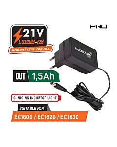 NAKAYAMA PRO EC1631 ΦΟΡΤΙΣΤΗΣ 1.5Α ΓΙΑ EC1600, EC1601, EC1602, EC1606