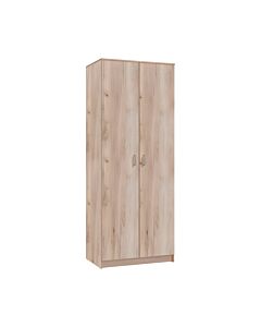 ΝΤΟΥΛΑΠΑ HANA 2Κ GREY OAK 80x52x205cm