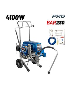 BORMANN PRO BAP7100 ΗΛΕΚΤΡΙΚΟ ΠΙΣΤΟΛΙ ΨΕΚΑΣΜΟΥ AIRLESS 4100W, /MIN, 15m