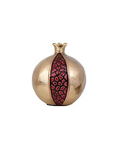 ΜΕΤΑΛΛΙΚΟ ΔΙΑΚΟΣΜΗΤΙΚΟ ΡΟΔΙ POMEGRANATE ΧΡΥΣΟ-ΚΟΚΚΙΝΟ ΧΡΩΜΑ 10x11cm