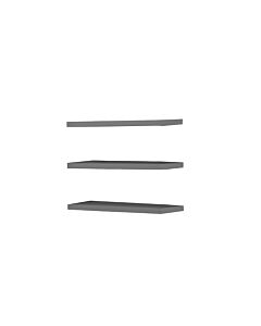 ΣΕΤ ΡΑΦΙΑ PG3 W150 H217 ΓΚΡΙ ΓΡΑΦΙΤΗΣ ΧΡΩΜΑ 71x47x5cm