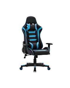 ΚΑΡΕΚΛΑ GAMING SAR-1 ΜΑΥΡΟ-ΜΠΛΕ ΤΕΧΝΟΔΕΡΜΑ 64x53x135cm