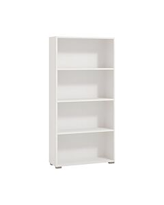 ΒΙΒΛΙΟΘΗΚΗ TOMAR 4 ΛΕΥΚΟ ΧΡΩΜΑ 70x24,5x142cm