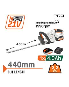 NAKAYAMA PRO EC1651x4 ΨΑΛΙΔΙ ΜΠΟΡΝΤΟΥΡΑΣ ΜΠΑΤΑΡΙΑΣ 21V, LI-ION, 1x4Ah, ΜΕ ΠΕΡΙΣΤΡΕΦΟΜΕΝΗ ΛΑΒΗ 90°