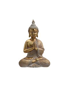 ΕΠΙΤΡΑΠΕΖΙΟ ΔΙΑΚΟΣΜΗΤΙΚΟ POLYRESIN BUDDHA ΧΡΥΣΟ ΧΡΩΜΑ 22x15x31cm