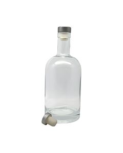 ΜΠΟΥΚΑΛΙ ΓΥΑΛΙΝΟ ΜΕ ΠΩΜΑ ΑΣΦΑΛΕΙΑΣ 0,75lt