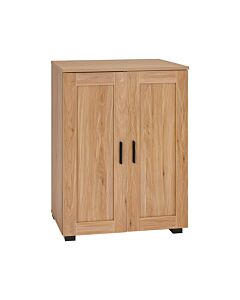 ΠΑΠΟΥΤΣΟΘΗΚΗ CUBO ΜΕ 4 ΡΑΦΙΑ ΧΡΩΜΑ ARTISAN OAK 60x33x84cm
