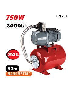 NAKAYAMA PRO NP2108 ΠΙΕΣΤΙΚΟ ΜΕ ΔΟΧΕΙΟ ΑΝΤΛΙΑ JET 750W 24lt