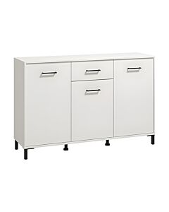 ΚΟΜΟΤΑ-ΜΠΟΥΦΕΣ VIENNE 3K1F ΛΕΥΚΟ ΧΡΩΜΑ 138x40x90cm
