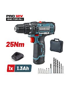 BORMANN PRO BBP2100 ΔΡΑΠΑΝΟΚΑΤΣΑΒΙΔΟ ΜΠΑΤΑΡΙΑΣ 12V, LI-ION, ,3Ah 1x1