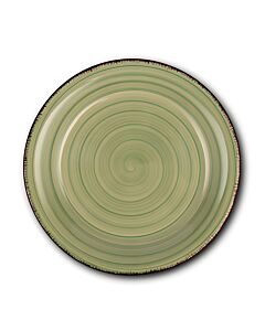 ΠΙΑΤΟ ΦΡΟΥΤΟΥ STONEWARE LINES OIL GREEN 19.5cm