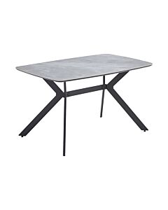 ΤΡΑΠΕΖΙ ΤΡΑΠΕΖΑΡΙΑΣ FL202 ΓΚΡΙ ΧΡΩΜΑ 160x90x75cm