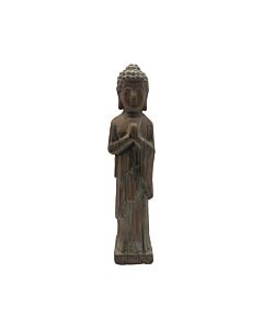 ΕΠΙΤΡΑΠΕΖΙΟ ΔΙΑΚΟΣΜΗΤΙΚΟ BUDDHA 23695 ΚΑΦΕ ΧΡΩΜΑ 11x11x46,5cm