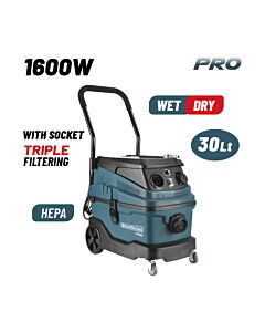 BORMANN PRO BVC6000 ΣΚΟΥΠΑ ΠΟΛΛΑΠΛΩΝ ΕΡΓΑΣΙΩΝ 1600W,30L