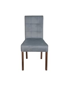 ΚΑΡΕΚΛΑ ΤΡΑΠΕΖΑΡΙΑΣ Τ-12 DOMENIC MINT ΥΦΑΣΜΑ GREY OAK ΠΟΔΙΑ 45x45x90cm