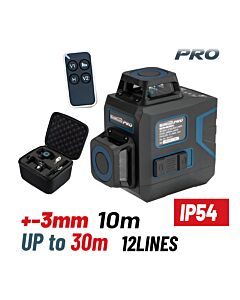 BORMANN PRO BDM6900 ΑΛΦΑΔΙ ΑΥΤΟΡΥΘΜΙΖΟΜΕΝΟ ΓΡΑΜΜΙΚΟ LASER, ΠΡΑΣΙΝΗΣ ΔΕΣΜΗΣ, °,12 ΓΡΑΜΜΕΣ 3x360