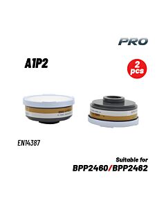 BORMANN PRO BPP2464-2 ΦΙΛΤΡΟ ΜΑΣΚΑΣ ΟΡΓΑΝΙΚΩΝ ΑΕΡΙΩΝ/ΣΚΟΝΗΣ Α1Ρ2 2τμχ(ΚΑΤΑΛΛΗΛΟ ΓΙΑ ΒΡΡ2460-ΒΡΡ2462