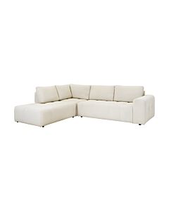 ΚΑΝΑΠΕΣ ΓΩΝΙΑ ΑΡΙΣΤΕΡΗ CARMEN ΚΡΕΜ ΥΦΑΣΜΑ 304x242x89cm