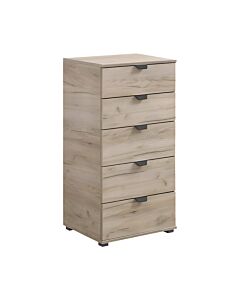 ΚΟΜΟΤΑ-ΣΥΡΤΑΡΙΕΡΑ DUERO 5F 45 GREY OAK 45x40x95cm