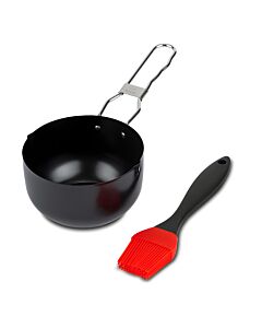 ΔΟΧΕΙΟ ΛΑΔΟΛΕΜΟΝΟΥ ΜΕ ΠΙΝΕΛΟ ΣΙΛΙΚΟΝΗΣ BBQ GURU 11.5cm