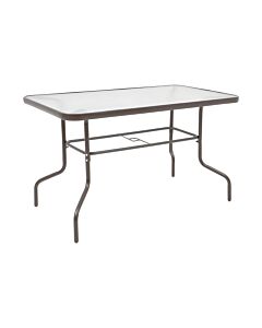 ΤΡΑΠΕΖΙ ΚΗΠΟΥ 028 ΚΑΦΕ ΧΡΩΜΑ GRD 120x70x70cm