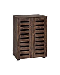 ΠΑΠΟΥΤΣΟΘΗΚΗ VENTO ΜΕ 4 ΡΑΦΙΑ ΧΡΩΜΑ BROWN OAK 60x33x87cm