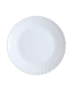 ΠΙΑΤΟ ΡΗΧΟ ΓΥΑΛΙΝΟ OPAL ΣΕ ΛΕΥΚΟ ΧΡΩΜΑ 24cm