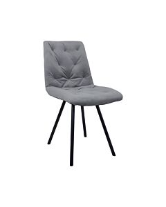 ΚΑΡΕΚΛΑ ΤΡΑΠΕΖΑΡΙΑΣ 9606 ΓΚΡΙ ΧΡΩΜΑ 59x46x85cm