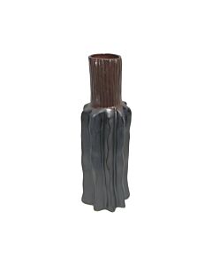 ΚΕΡΑΜΙΚΟ ΒΑΖΟ 606483 ΓΚΡΙ ΚΑΦΕ ΧΡΩΜΑ 13x38cm