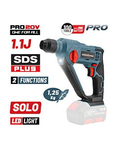 BORMANN PRO BBP3200 ΠΝΕΥΜΑΤΙΚΟ ΠΙΣΤΟΛΕΤΟ SDS-PLUS 20V, LI-ION, SOLO