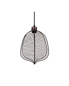 ΜΟΝΟΦΩΤΟ ΜΕΤΑΛΛΙΚΟ LEAF COPPER ΧΡΩΜΑ ΜΠΡΟΝΖΕ SLS 25x13x38cm
