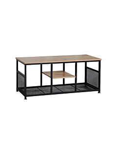 ΜΕΤΑΛΛΙΚΟ ΕΠΙΠΛΟ ΤΗΛΕΟΡΑΣΗΣ EDGE 2195 SONOMA-ARTISAN ΧΡΩΜΑ 120x40x50cm