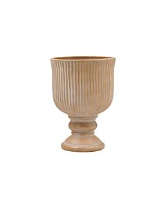 ΚΕΡΑΜΙO BAZO FL20057 ΑΝΤΙΚΕ ΧΡΥΣΟ ΧΡΩΜΑ 16x16x22cm